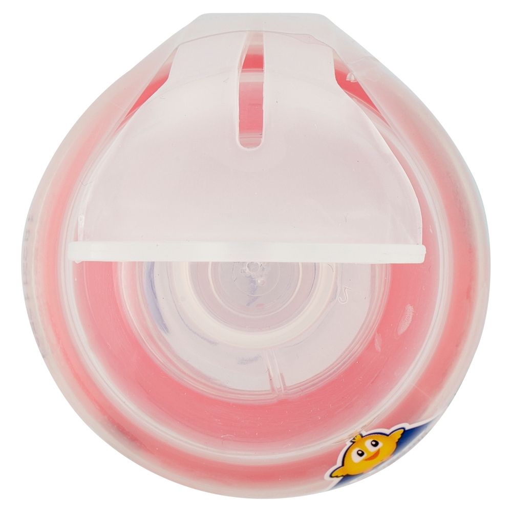neo Baby Biberon Plastica Collo Largo 330 ml 4m+ Dino Rosa