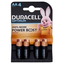 Duracell Optimum AA 4 Stilo / Mignon Alcalina 1.5V MX1500 4 pz