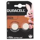Duracell 2025 Batteria Bottone al Litio Specialistica 3V pacco da 2 pile con Tecnologia Baby Secure