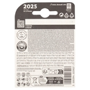 Duracell 2025 Batteria Bottone al Litio Specialistica 3V pacco da 2 pile con Tecnologia Baby Secure