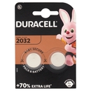 Duracell 2032 Batteria Bottone al Litio Specialistica 3V pacco da 2 pile con Tecnologia Baby Secure