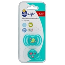 neo Baby Light Succhietto Anatomico in Silicone 12m+ Dino Verde 2 pz