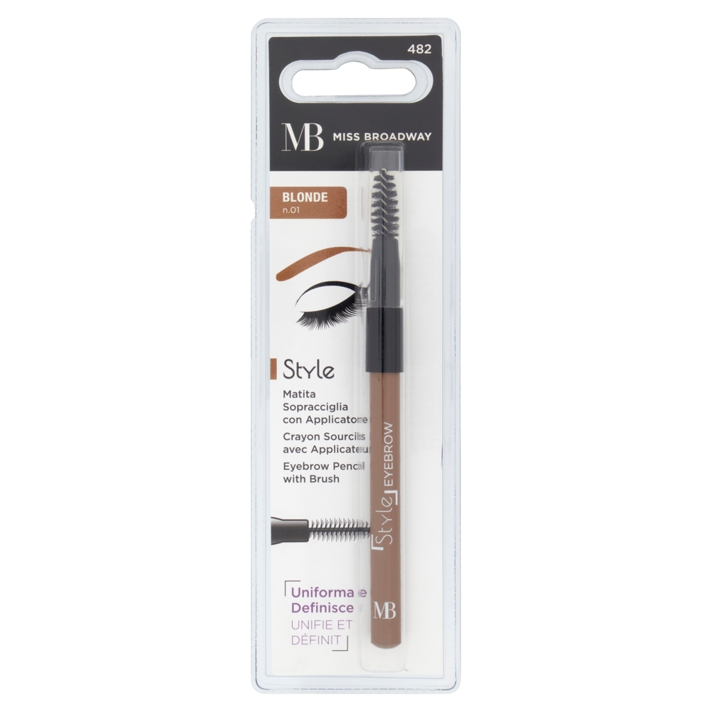 RVB LAB Augenbrauenstift 01 Blonde – Für Natürliche Brauen, Vielseitig Und Gut Mischbar
