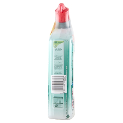 Wc Net Gel Disincrostante WC 2x700ml - Rimuove Il Calcare E Uccide Il 99,9% Dei Batteri - 2