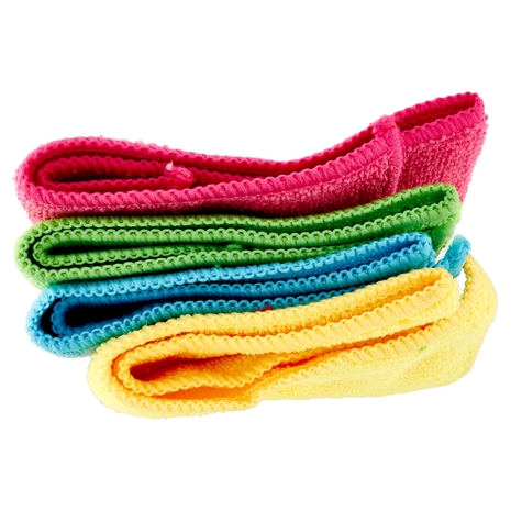 10 Panni In Microfibra Cleanlux Ultra Clean – Multiuso, Morbidi, Senza Pelucchi E Anti Graffio