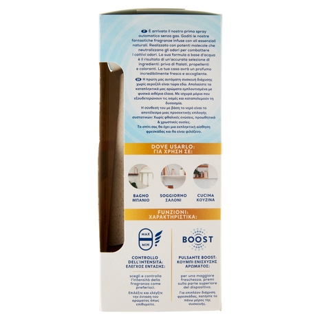 Air Wick Active Fresh - 4 Ricariche Da 228 Ml, Profumo Brezza Marina, Deodorante Automatico Senza Aerosol - 3