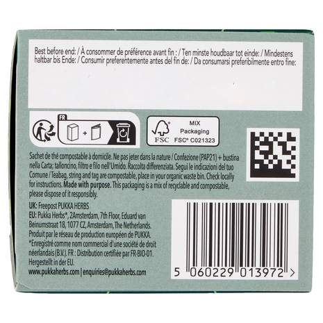 pukka supreme matcha green organic 20 green tea sachets 30 g