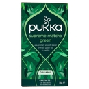 pukka supreme matcha green organic 20 green tea sachets 30 g