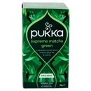 pukka supreme matcha green organic 20 green tea sachets 30 g