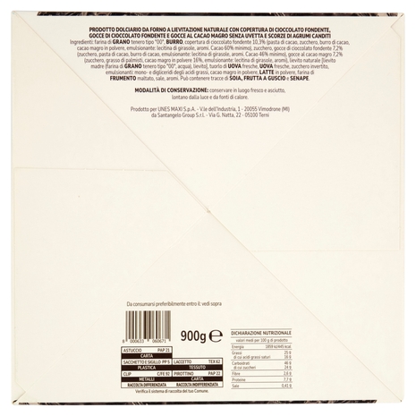 Panettone Dark con Copertura di Cioccolato Fondente Il Viaggiator Goloso