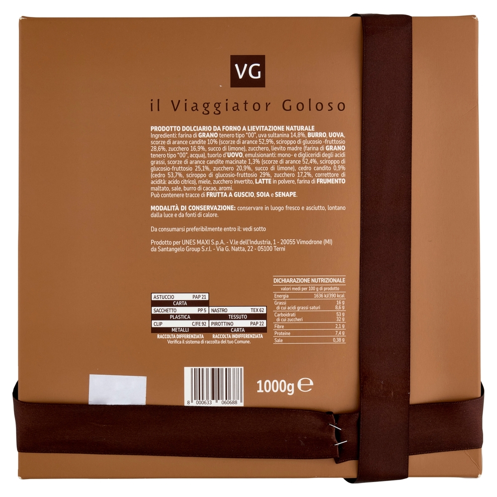Panettone Il Viaggiator Goloso