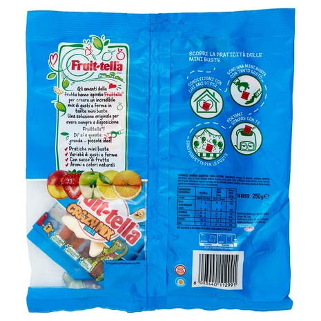 Fruit-tella Crazy Mix Mini 10 Bustine 250 g