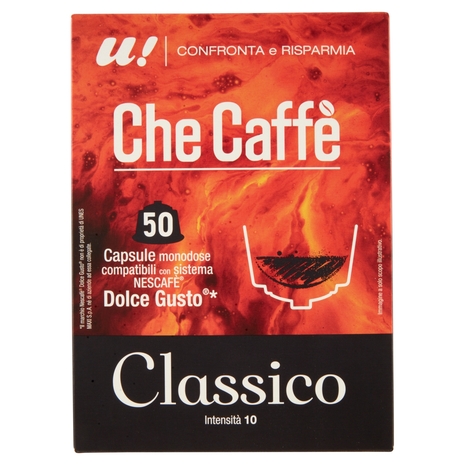50 Capsule Che Caffè Classico Nescafè Dolce Gusto U! Confronta e Risparmia