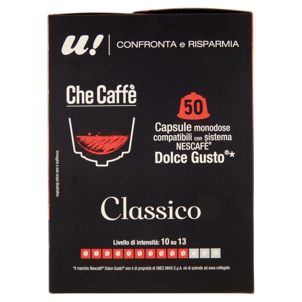 50 Capsule Che Caffè Classico Nescafè Dolce Gusto U! Confronta e Risparmia