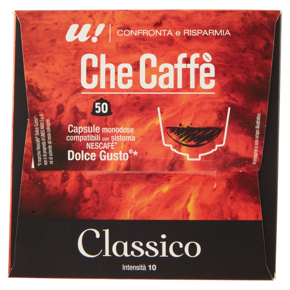 50 Capsule Che Caffè Classico Nescafè Dolce Gusto U! Confronta e Risparmia