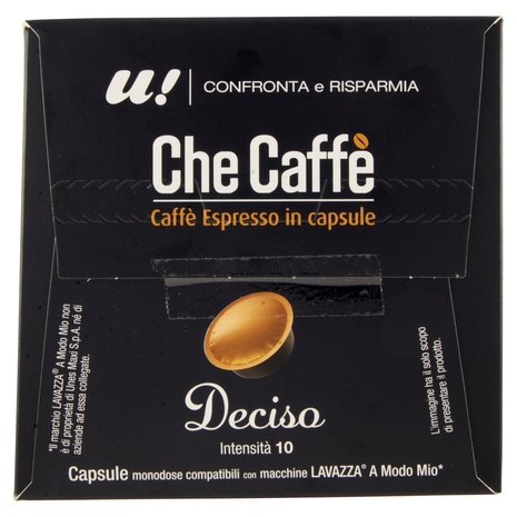 40 Capsule Che Caffè Deciso Lavazza A Modo Mio U! Confronta e Risparmia