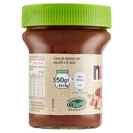 nutella plant based l'esperienza inconfondibile di Nutella con ingredienti di origine vegetale 350g