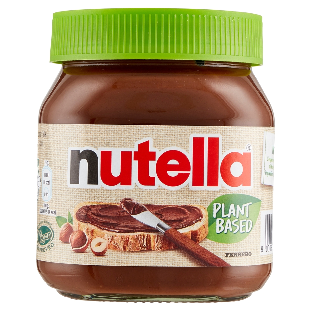 nutella plant based l'esperienza inconfondibile di Nutella con ingredienti di origine vegetale 350g