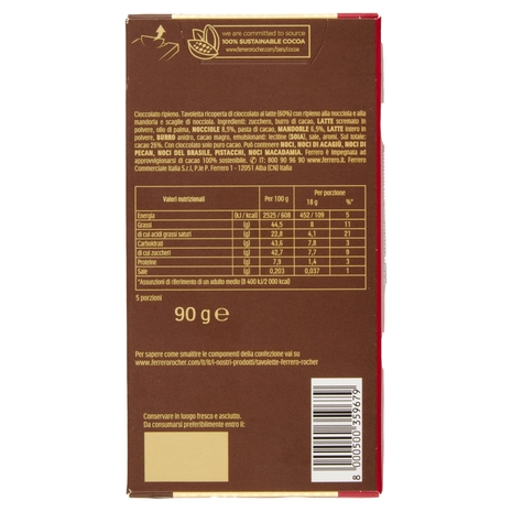 Ferrero Rocher Original con Mandorla 90 g