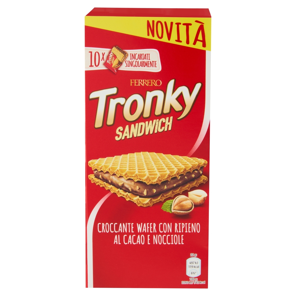 Ferrero Tronky Sandwich 10 x 22 g