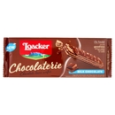Loacker Chocolaterie Wafer ricoperti di Cioccolato al Latte con crema al Cioccolato Wafers 118g