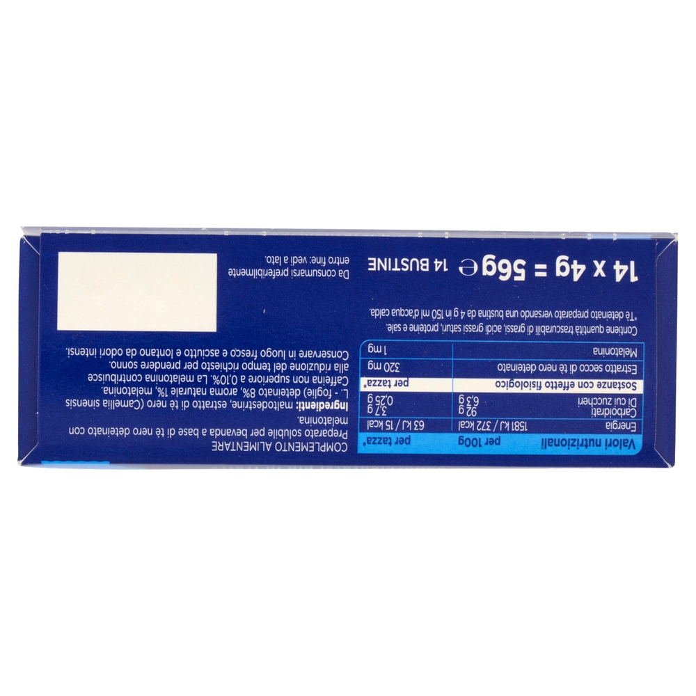 Twinings Goodnight Tea Tè Nero Deteinato solubile con Melatonina 14 bustine The x 4 g