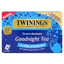 Twinings Goodnight Tea Tè Nero Deteinato solubile con Melatonina 14 bustine The x 4 g