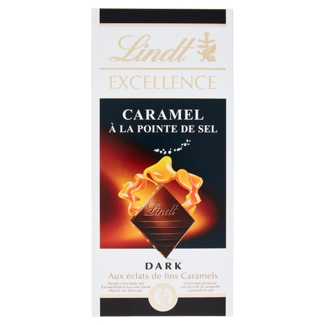 Lindt Excellence Caramel à la Pointe de Sel 100 g