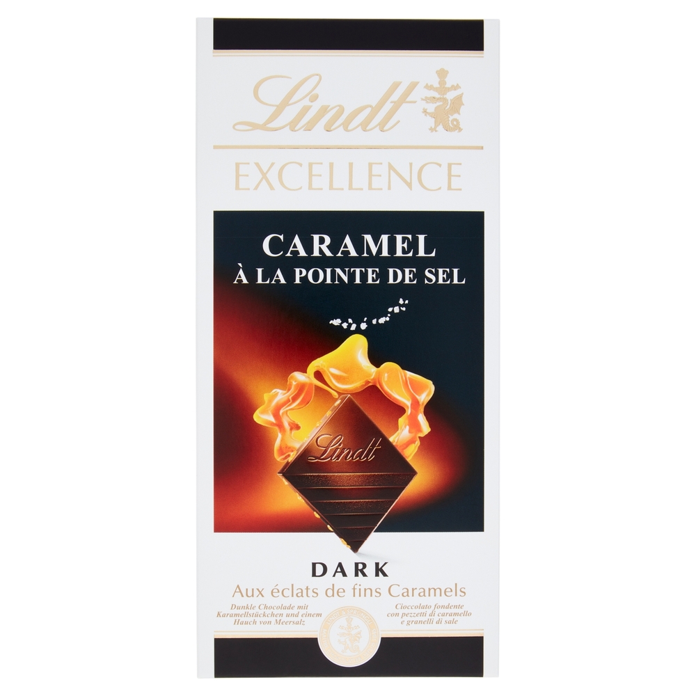 Lindt Excellence Caramel à la Pointe de Sel 100 g