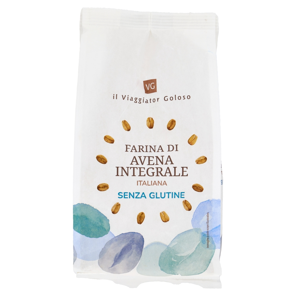Farina di Avena Integrale Senza Glutine Il Viaggiator Goloso
