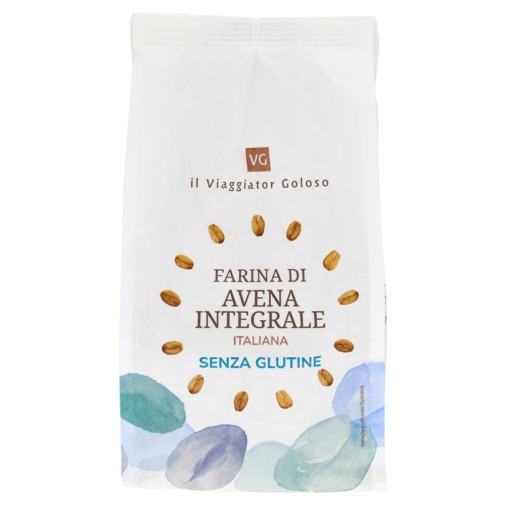 Farina di Avena Integrale Senza Glutine Il Viaggiator Goloso