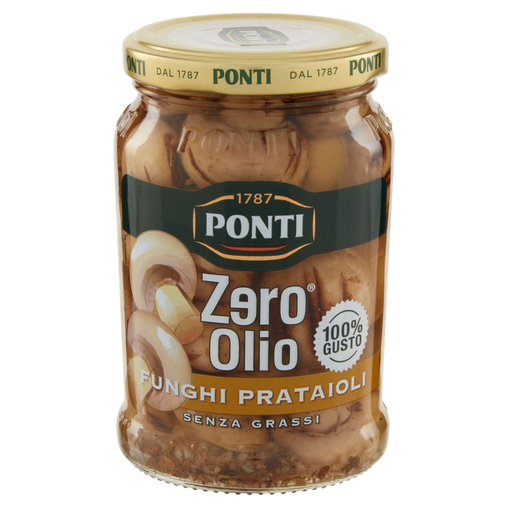 Ponti Zero Olio Funghi Prataioli 300 g