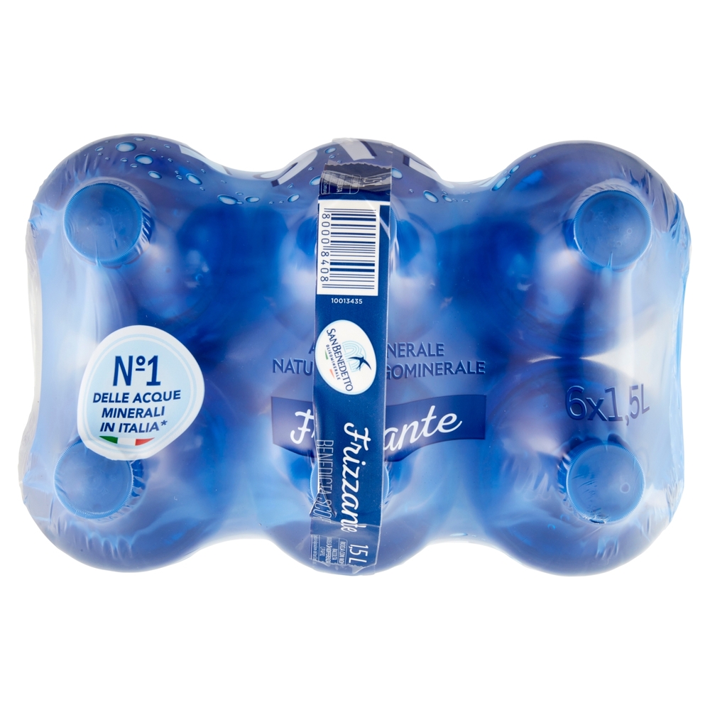 San Benedetto Oligominerale Benedicta Frizzante 6 x 1,5 L