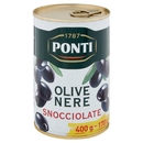 Ponti Olive Nere Snocciolate 400 g
