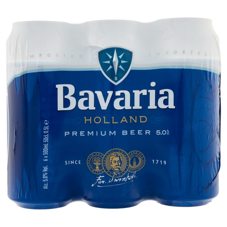 Bavaria Premium Beer 5.0% 6 x 500 mL