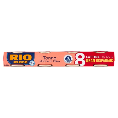 Rio mare Tonno all'Olio di Oliva 8 x 65 g