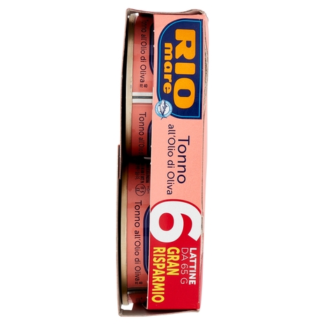 Rio mare Tonno all'Olio di Oliva 6 x 65 g