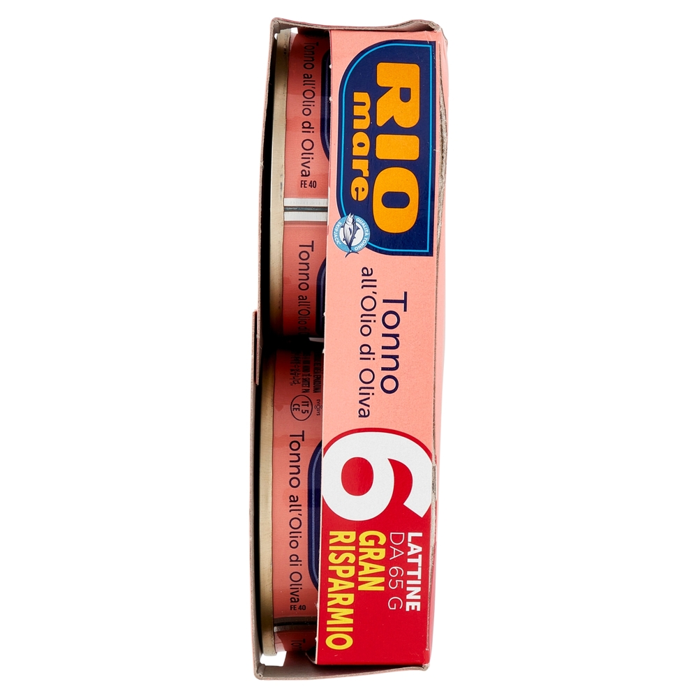 Rio mare Tonno all'Olio di Oliva 6 x 65 g