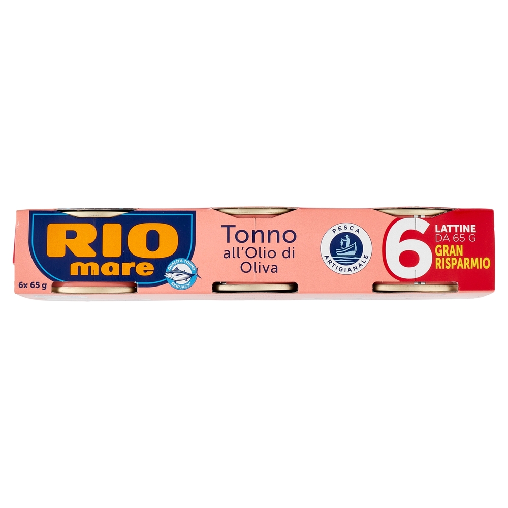 Rio mare Tonno all'Olio di Oliva 6 x 65 g