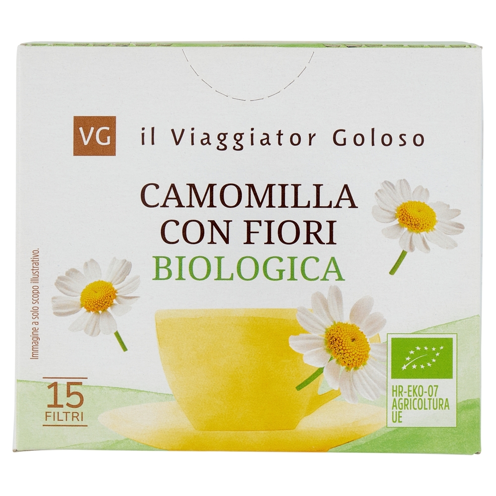 Camomilla con Fiori BIO Il Viaggiator Goloso