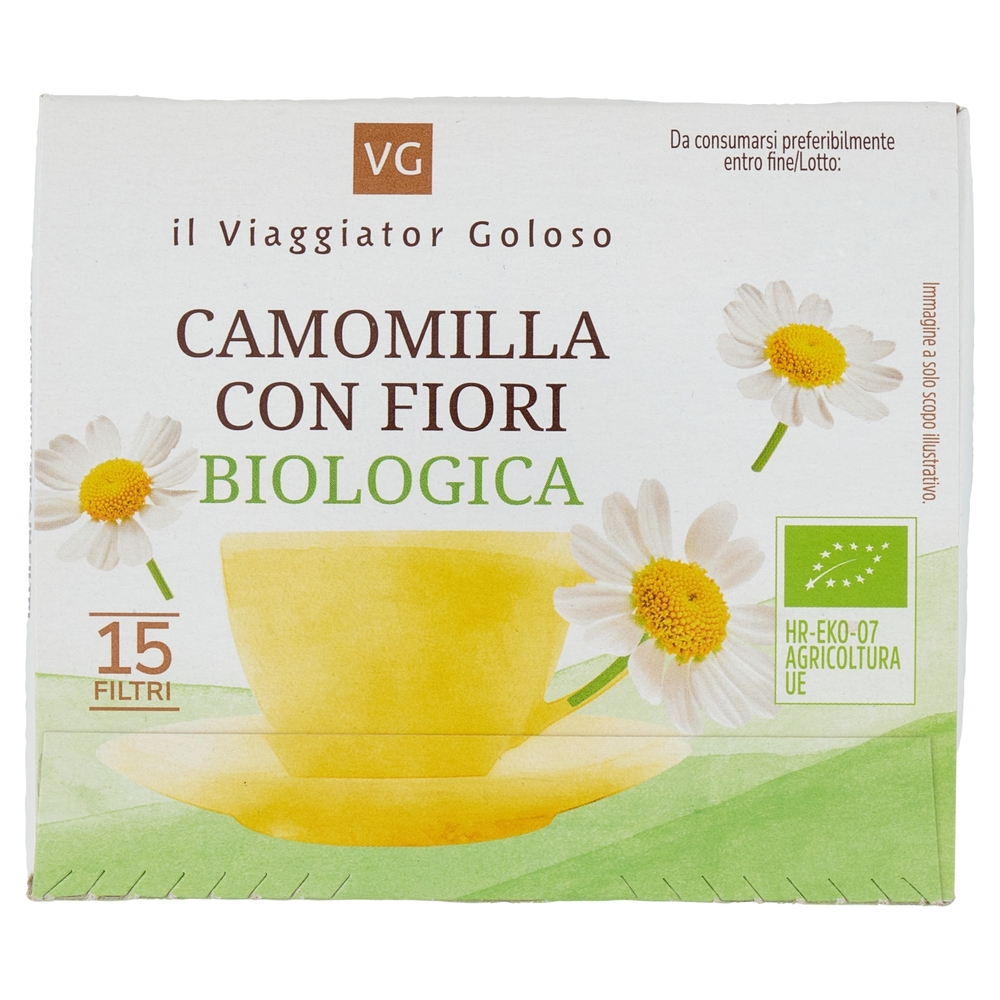Camomilla con Fiori BIO Il Viaggiator Goloso