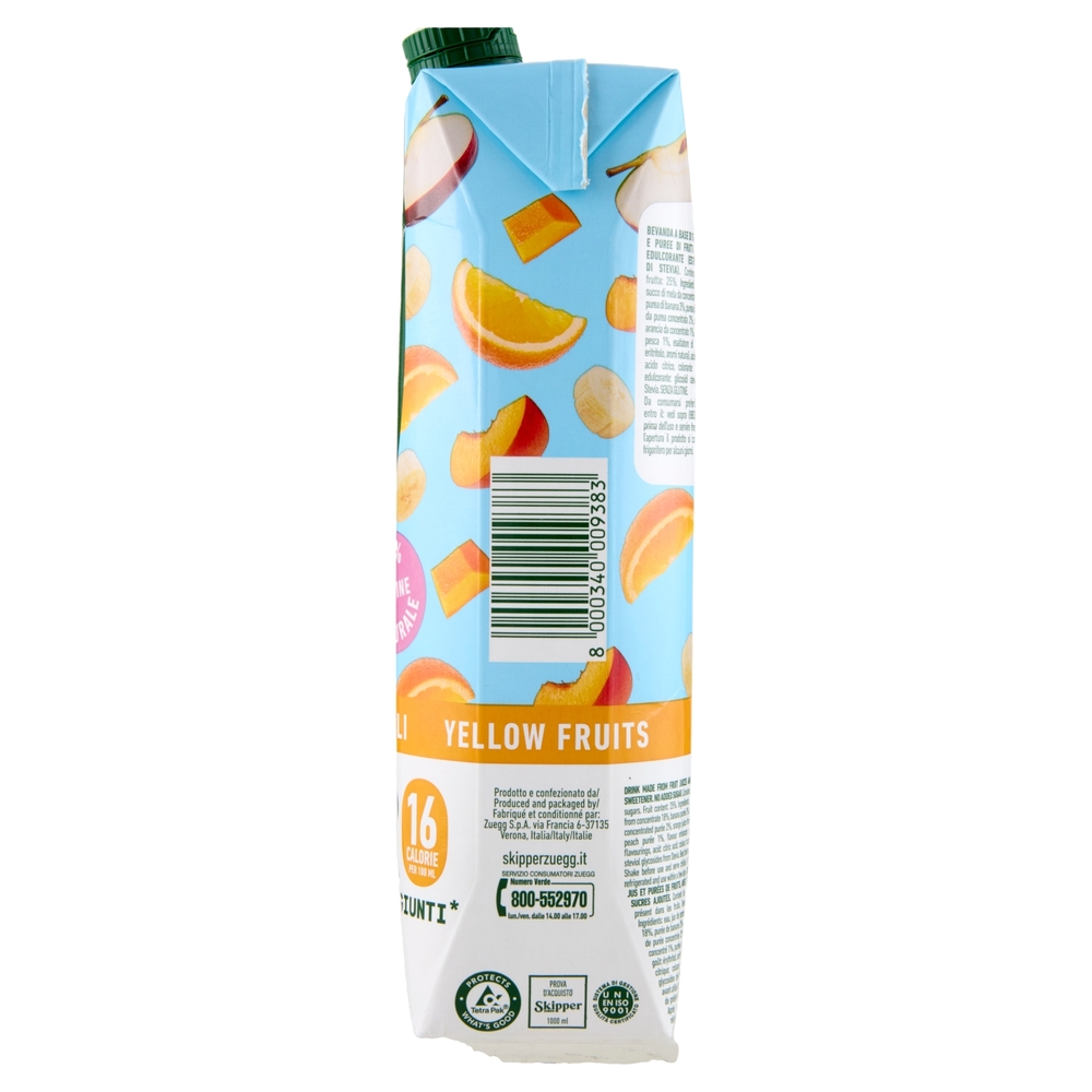 Zuegg Skipper Frutti Gialli Zero 1000 ml