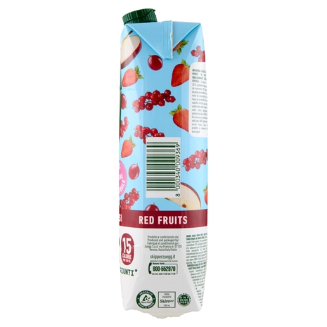 Zuegg Skipper Frutti Rossi Zero 1000 ml