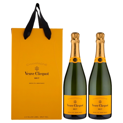 Veuve Clicquot Champagne Brut Astuccio 2 x 750ml