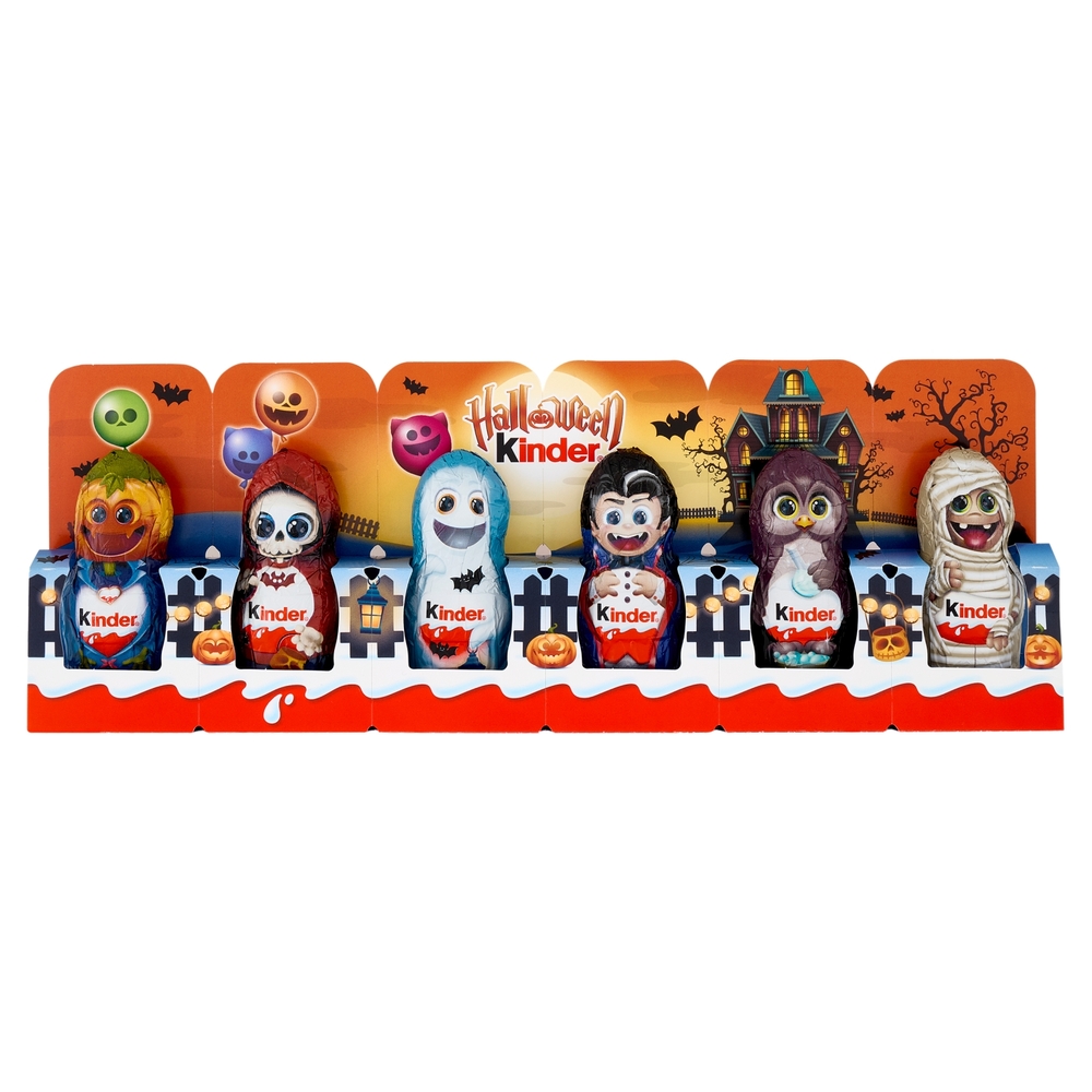 Kinder Halloween Figure Cave 6 pz