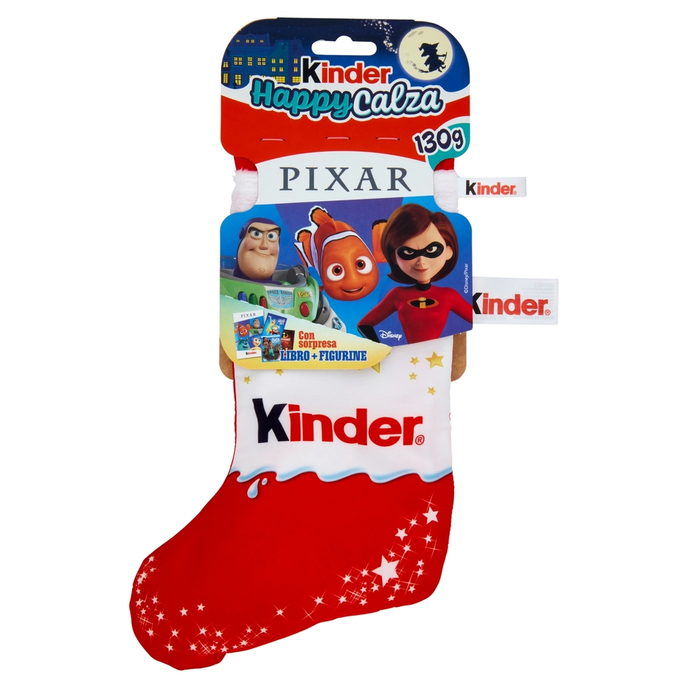 Kinder HappyCalza Pixar 6 pezzi 130 g