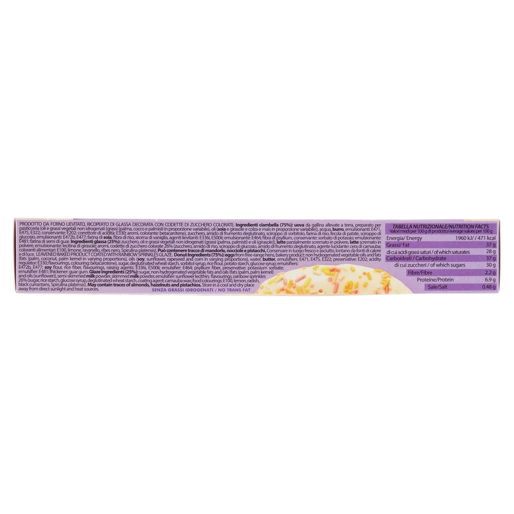 Cuorenero Tiny Donuts Vaniglia x3 111 g