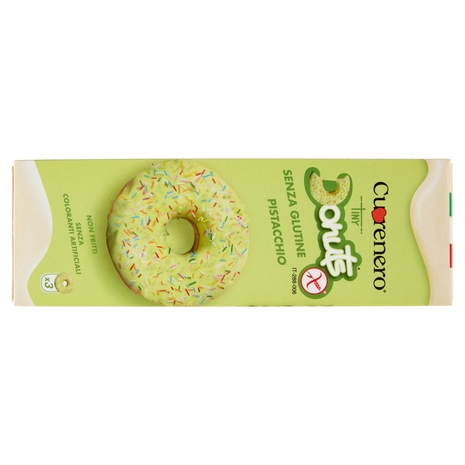 Cuorenero Tiny Donuts Pistacchio 3 x 37 g