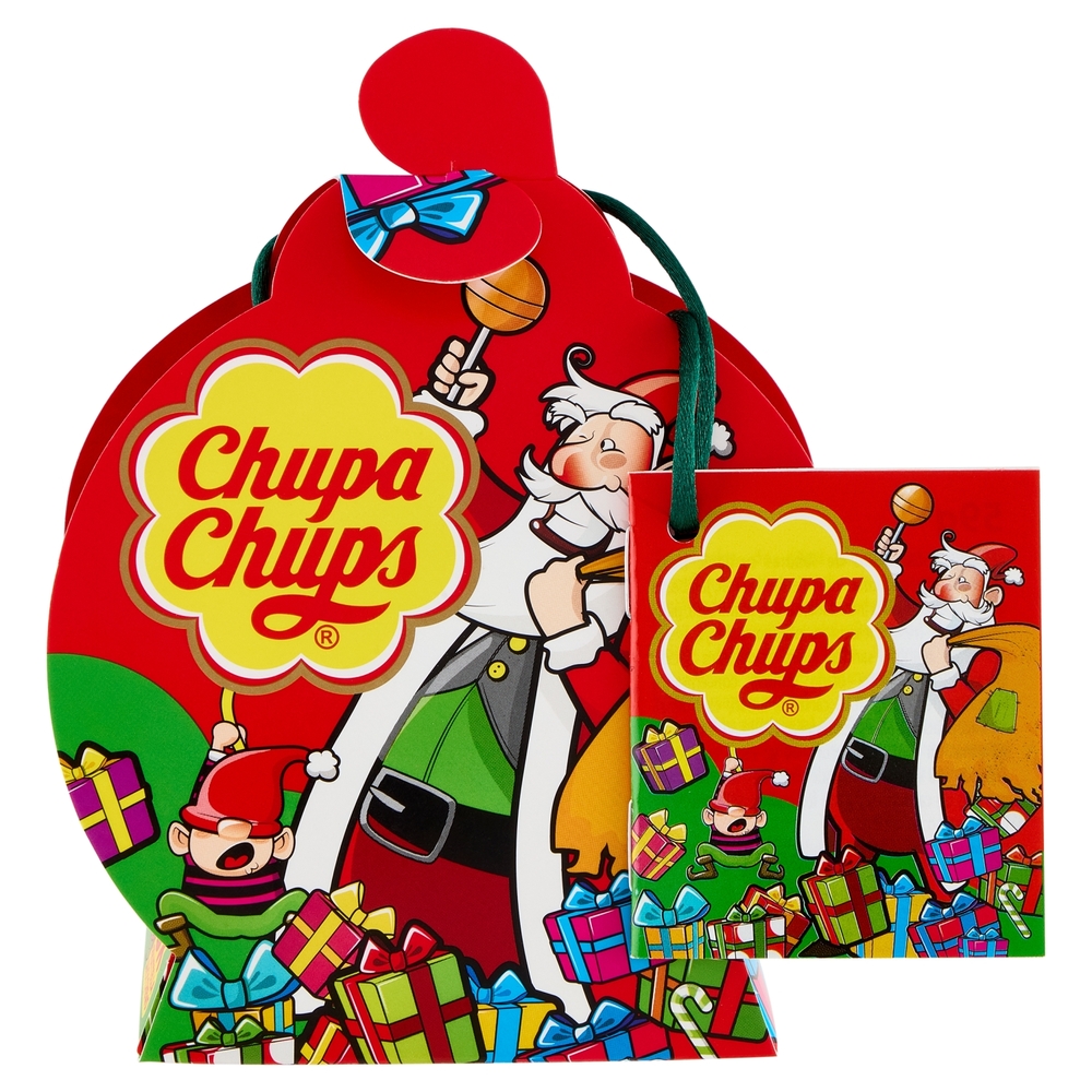 Chupa Chups Christmas 4 Chupa Chups Mini + 2 Fruittella Ciucci Frizz + 3 Fruittella Juicy Chews