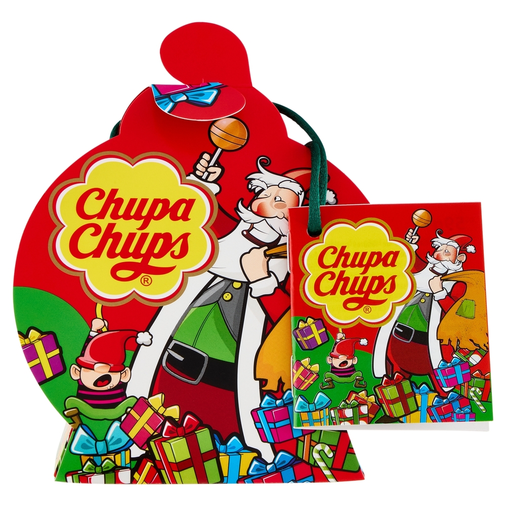 Chupa Chups Christmas 4 Chupa Chups Mini + 2 Fruittella Ciucci Frizz + 3 Fruittella Juicy Chews